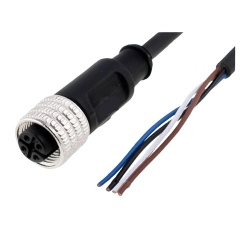 BERG HORTIMOTIVE Connector cable M12 4p female straight L=5m - Harvesso