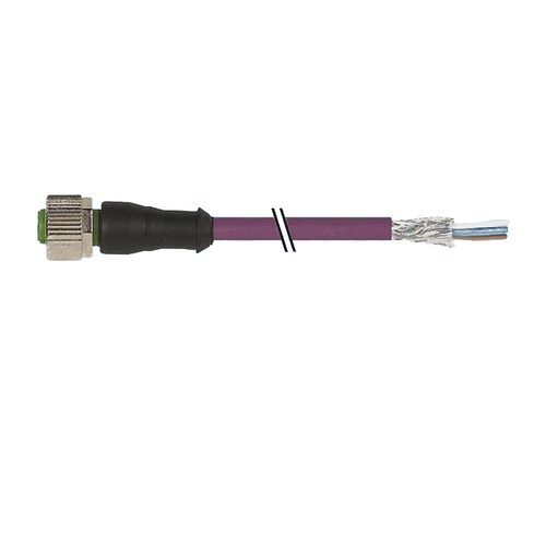 BERG HORTIMOTIVE birləşdirici kabel M12 5p CAN ana düz L=1.5m - Harvesso