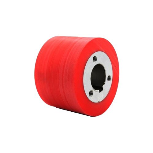 BERG HORTIMOTIVE Pallet roller 90x75mm vulkolan for axle 30 with spline 3xM8 - Harvesso