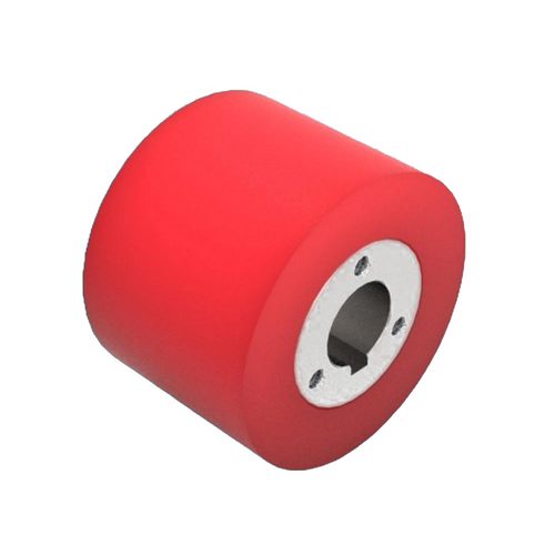 BERG HORTIMOTIVE Palletroller 105x75mm vulkolan for axle 30 with splain 3xM8 - Harvesso