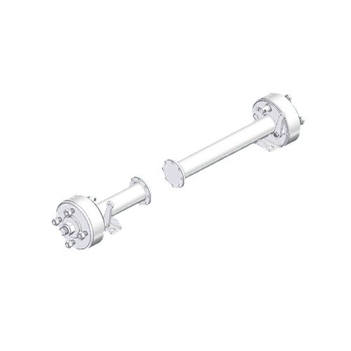 BERG HORTIMOTIVE Shaft axle AX1 with brake drum 750mm for CTC 55 - Harvesso