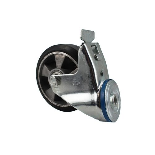 BERG HORTIMOTIVE fırlanan təkər 125x40mm 1-deşik M12 + əyləc - Harvesso