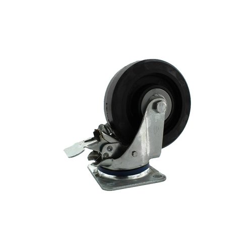 BERG HORTIMOTIVE fırlanan təkər 160x47mm 4-dəliklər M10 + əyləc - Harvesso