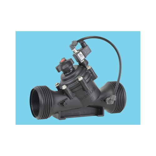 BERMAD ky-klapan 3″ düz BSP 3-yollu 24VDC induksiya Solenoid - Harvesso