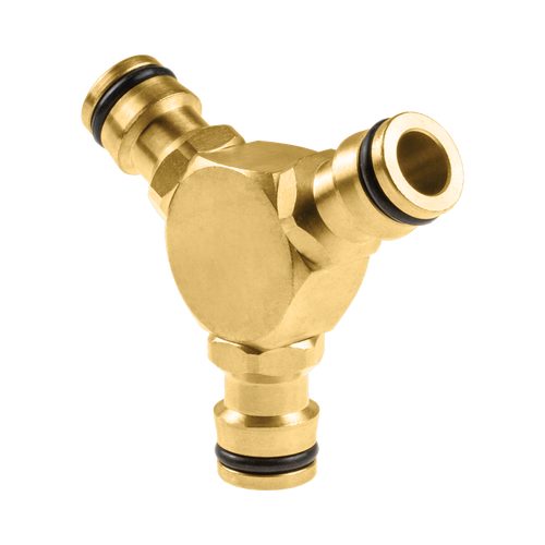 CELLFAST 3-yollu birləşdirici BRASS ™ 3/4" / 1/2" - Harvesso