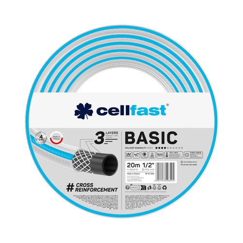CELLFAST bağ şlanqı BASIC 1/2" 20 m (65.6 ft) - Harvesso