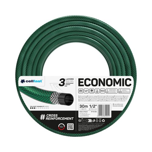 CELLFAST Garden hose ECONOMIC 1/2" 30 m - Harvesso
