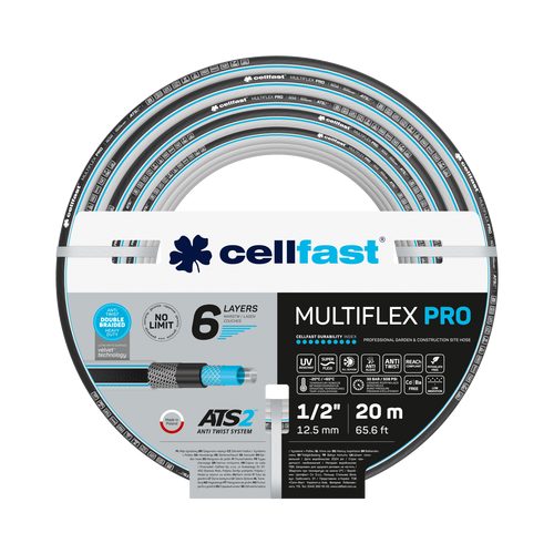 CELLFAST bağ şlanqı MULTIFLEX PRO ATS2 ™ 1/2" 20 m - Harvesso