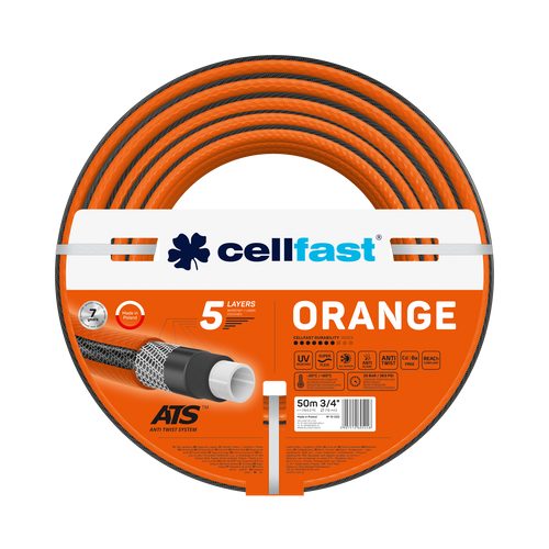 CELLFAST bağ şlanqı ORANGE ATS ™ 3/4" 50 m (164 ft) - Harvesso