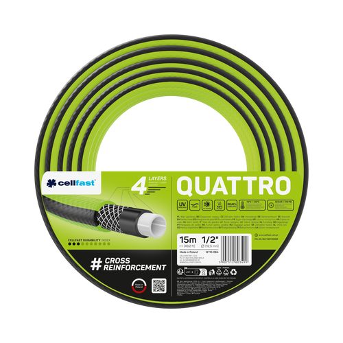 CELLFAST bağ şlanqı QUATTRO 1/2" 15 m (49.2 ft) - Harvesso