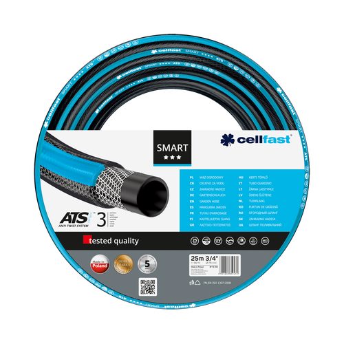 CELLFAST Garden hose SMART PRO ATS™ 3/4" 25 m - Harvesso