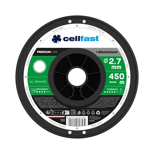 CELLFAST Trimmer line on spool PREMIUM – round 2,7 mm 450 m - Harvesso