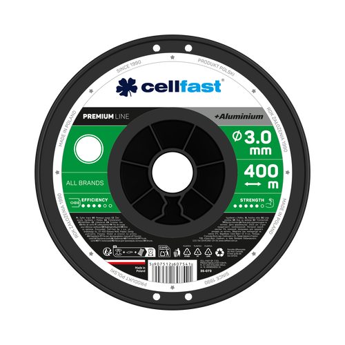 CELLFAST Trimmer line on spool PREMIUM – round 3,0 mm 400 m - Harvesso