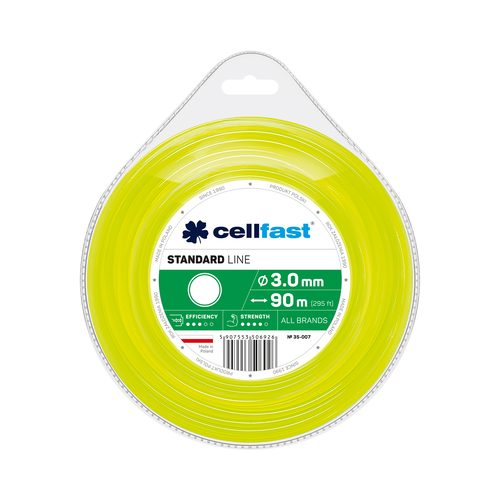 CELLFAST Trimmer line STANDARD – round 3,0 mm 90 m - Harvesso