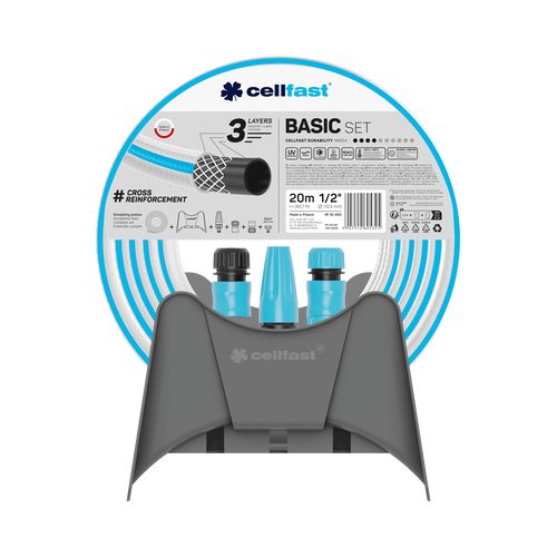 CELLFAST suvarma dəsti BASIC 1/2" 20 m - Harvesso
