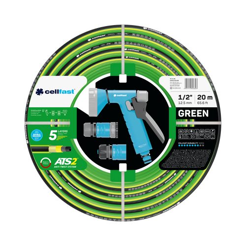 CELLFAST suvarma dəsti GREEN NEW 1/2" 20 m - Harvesso