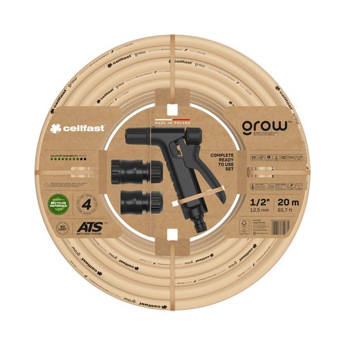 CELLFAST suvarma dəsti GROW ™ NEW 1/2" 20 m - Harvesso