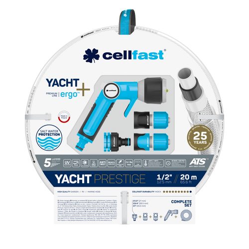 CELLFAST suvarma dəsti YACHT PRESTIGE ™ 1/2" 20 m - Harvesso
