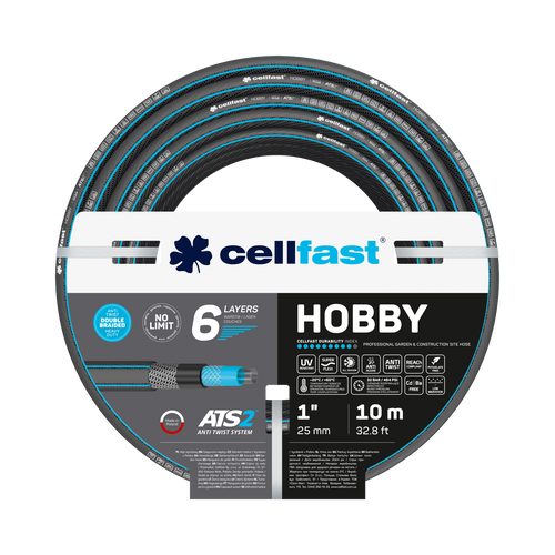 CELLFAST Wąż ogrodowy HOBBY ATS2 ™ 1" 10 m - Harvesso