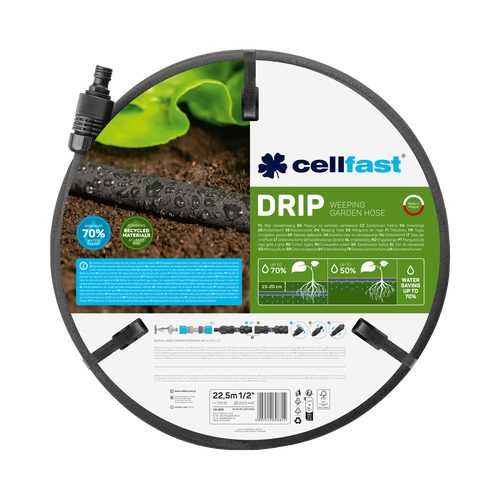 CELLFAST Weeping hose DRIP 1/2" 22,5 m - Harvesso