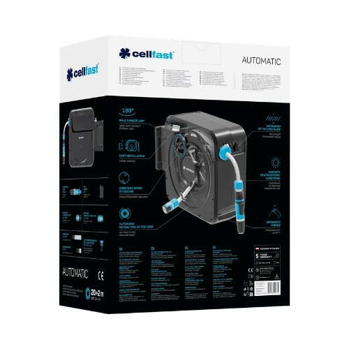 CELLFAST automatic hose reel ENERGO™ 20 m - Harvesso