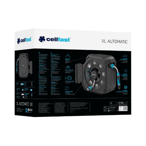 CELLFAST avtomatik şlanq divar barabanı ENERGO™ XL 30 m - Harvesso