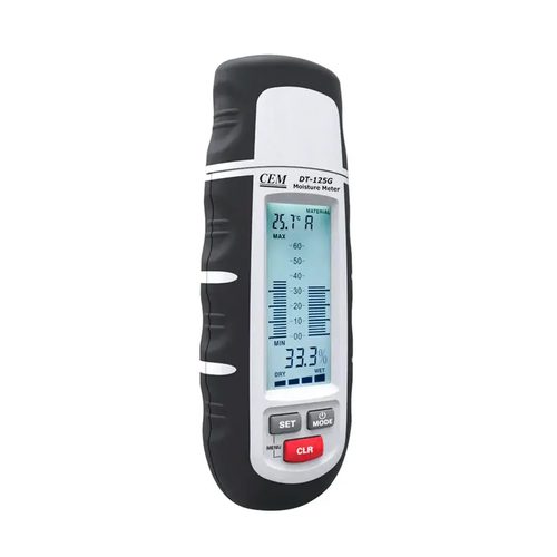 CEM DT-125G pin-type wood, plaster and concrete moisture meter - Harvesso