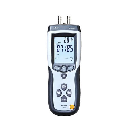 CEM DT 8920 differential pressure and Akış meter - Harvesso