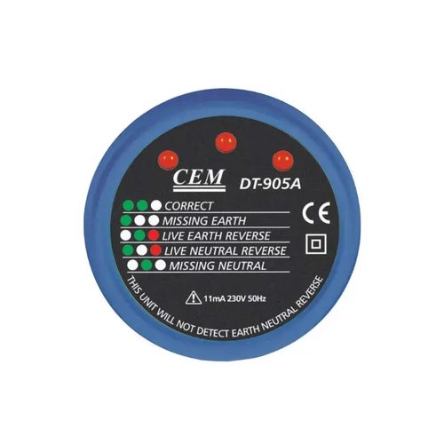CEM DT-905A Soket Polarite tester - Harvesso