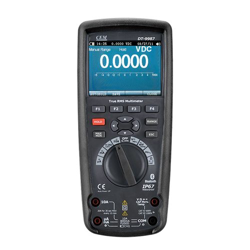 CEM DT-9987 professional T-RMS industrial multimeter, 1000V AC/DC - Harvesso