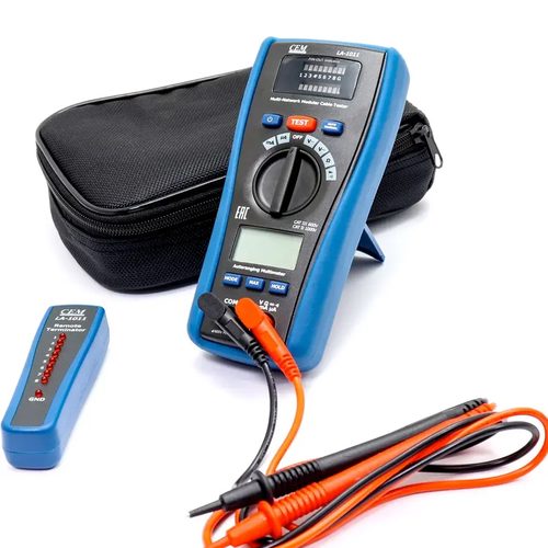 CEM LA-1011 multimeter and LAN cable tester - Harvesso