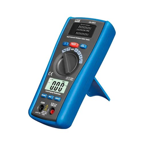 CEM LA-1011 multimeter and LAN cable tester - Harvesso