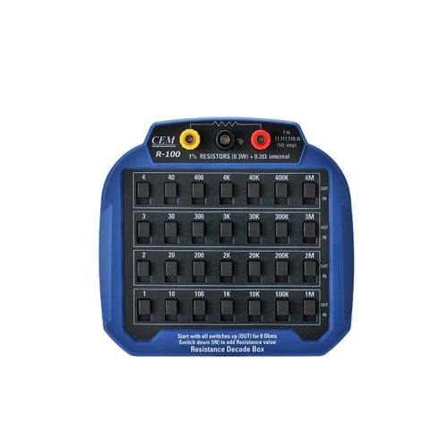 CEM R-100 calibration resistance box - Harvesso