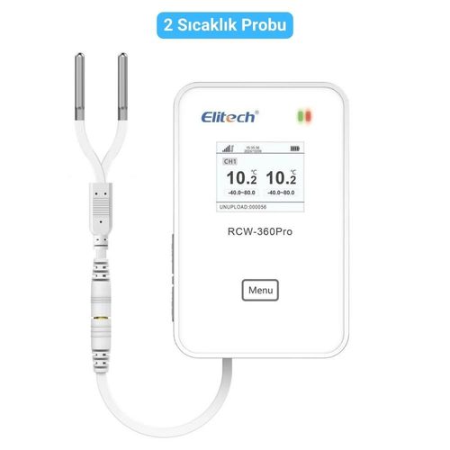 ELITECH RCW-360 Pro tracking Özellikli temperature and humidity recorder data logger - Harvesso