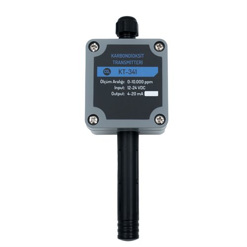 INKATECH KT-341 analoq CO2 (karbon qazı) transmitteri, 4-20 mA çıxışlı - Harvesso