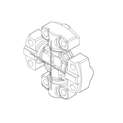 John Deere Universal Joint Cross Bearing RE307561 - Harvesso