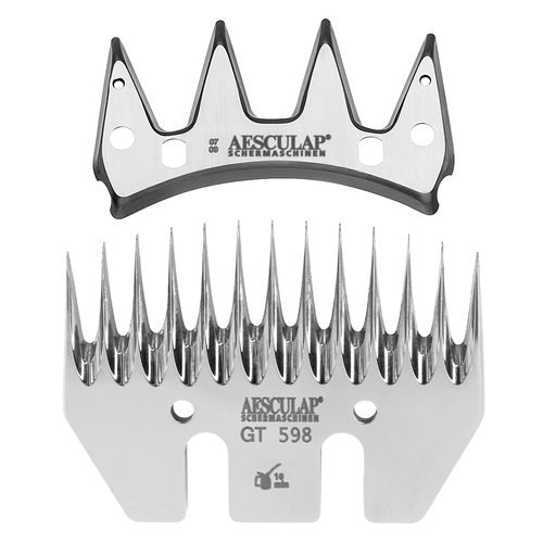 Aesculap Shear. Blade Set Econom (Universal 3.5 mm) Sheep 4/13 T - Harvesso