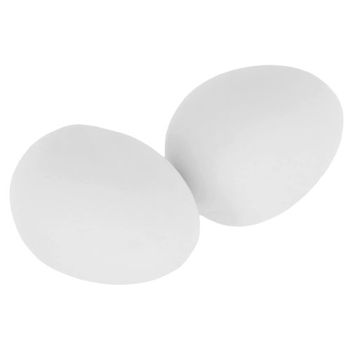 Artificial eggs for hens, tone, 2 pcs/pack - Harvesso