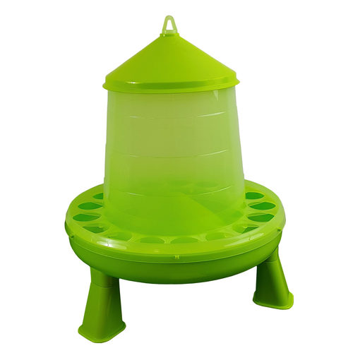 Avtomatik yemlik 4,8 l/4 kq, ayaqlı, ev quşları və toyuqlar üçün, Kerbl - Harvesso