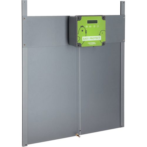 Automatic Chicken Door EasyProtect with Control System, 40x35 cm Opening, Kerbl - Harvesso