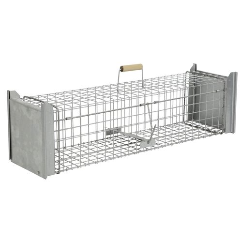 Yırtıcılar üçün canlı tutma tələsi Super, 105x26x26 sm - Harvesso