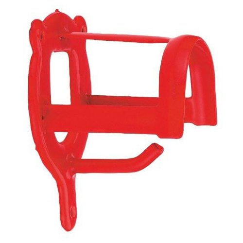 Bridle rack red,  powder coated metal - Harvesso