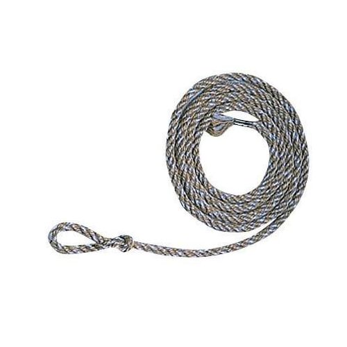 Calf rope, jute/PP,180cm, Ø8mm small end loop, 10pcs - Harvesso