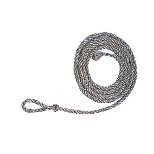 Calf rope, jute/PP,180cm, Ø8mm small end loop - Harvesso