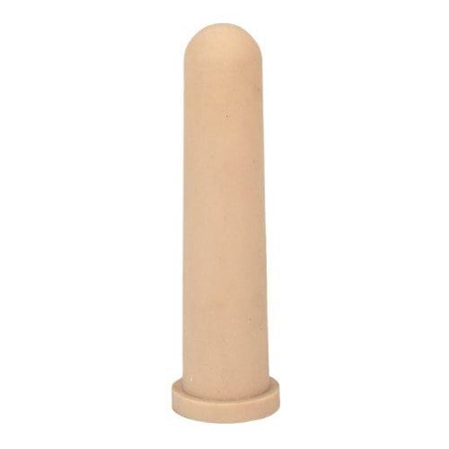 Calf teat Standard, X-pierced, yellow, 125mm - Harvesso