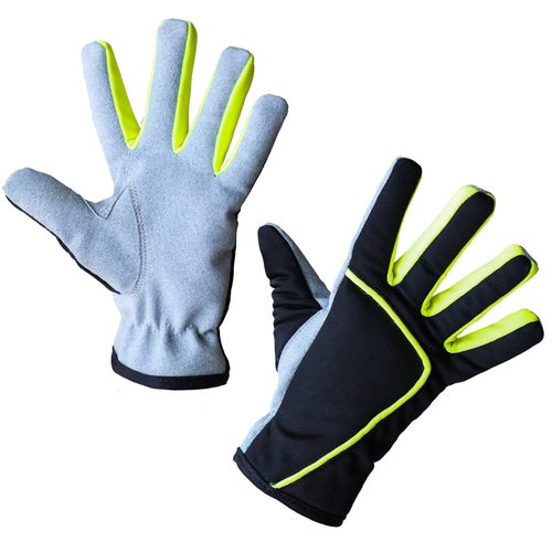 Child's Glove Joy 8-11 Years open Cuff, black-neon - Harvesso