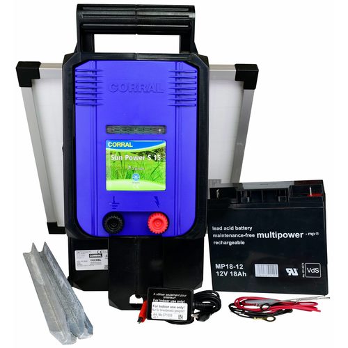 Corral SunPower S15 elektrik çəpər qurğusu, 12 V - Harvesso