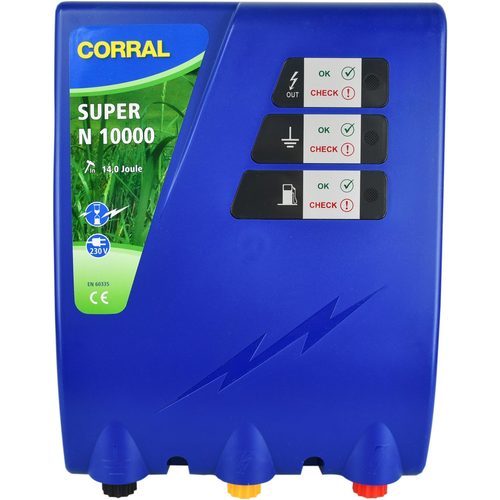 Corral Super N 10000 elektrik çəpər qurğusu, 230 V - Harvesso