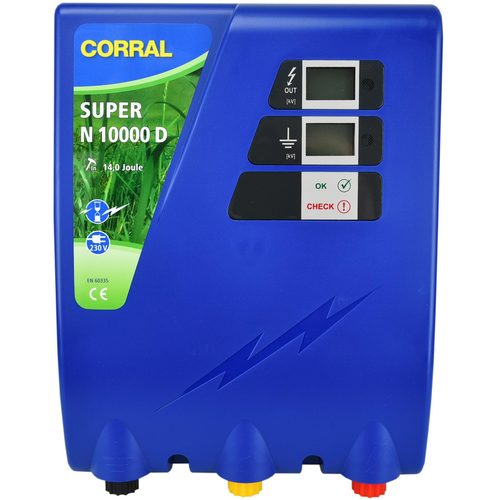 Corral Super N 10000 D elektrik çəpər qurğusu, 230 V - Harvesso