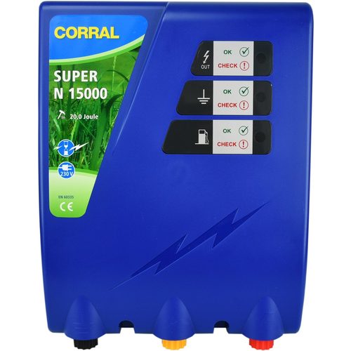Corral Super N 15000 elektrik çəpər qurğusu, 230 V - Harvesso